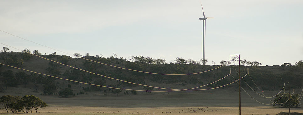 Transmission lines and wind turbine